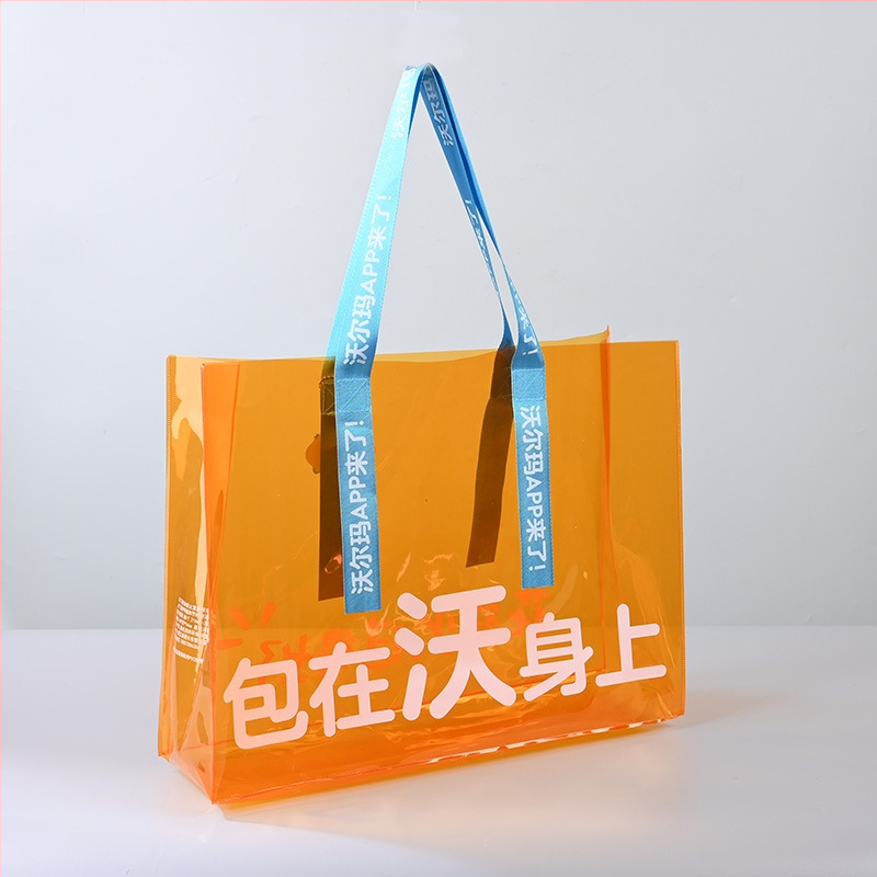 PVC lāzers soma ar pielāgotu logotipu, rāvējslēdzējs, daudzfunkcionāla dāvanu soma