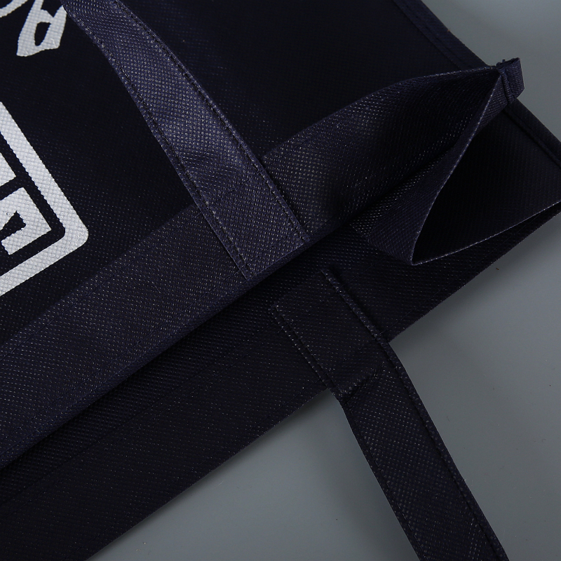 Netkana tote torba s otisnutim logom, spunbond materijal, laminirani film, prilagodljiva