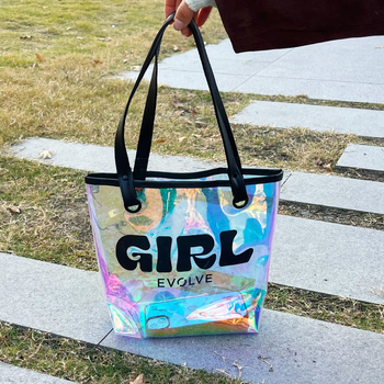 Laserska PVC torbica s prozirnim dizajnom, TPU elementi, model Hc151, za opću ambalažu