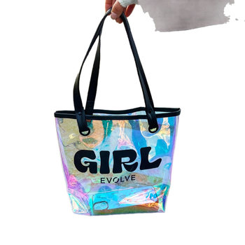 Laserska PVC torbica s prozirnim dizajnom, TPU elementi, model Hc151, za opću ambalažu