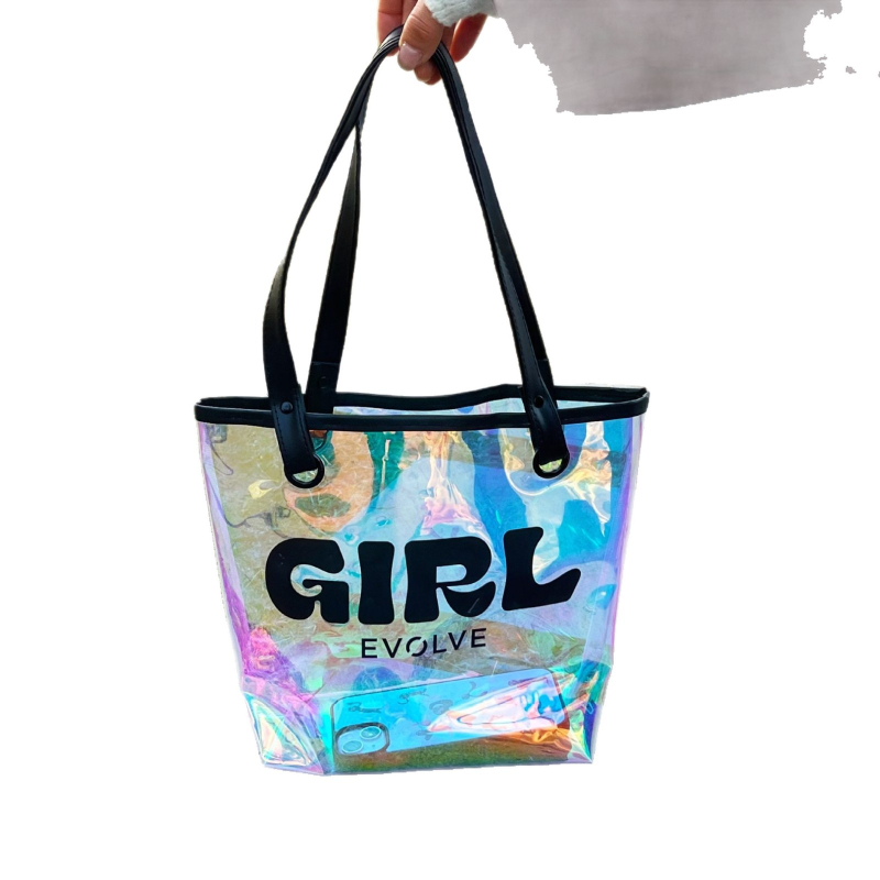 Laserska PVC torbica s prozirnim dizajnom, TPU elementi, model Hc151, za opću ambalažu