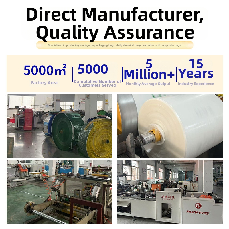 Kompozitna tkanina vreća s debelim premazom i otiskom logotipa; prilagodljiva obrada; prilagodljiva nosivost; pogodna za plastiku, cement, hranu, kemikalije i žitarice