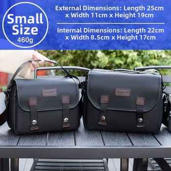 Kaamera kott, PU materjal, käekotti stiil, meeste jaoks, koduseks hoidmiseks, fotograafia kott