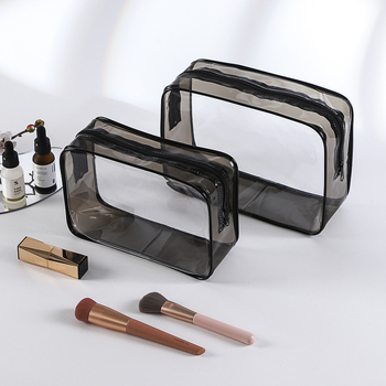 Dobang PVC kozmetička torbica — prozirna putna torbica za kozmetiku sa zatvaračem, vodootporna; podrijetlo: Wenzhou, Kina
