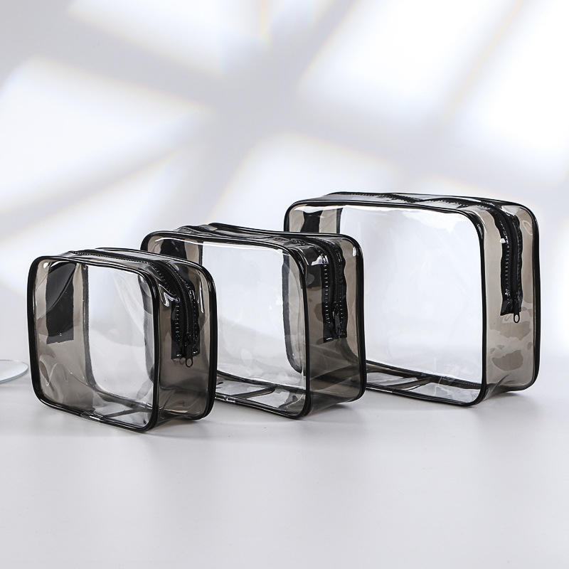 Dobang PVC kozmetička torbica — prozirna putna torbica za kozmetiku sa zatvaračem, vodootporna; podrijetlo: Wenzhou, Kina