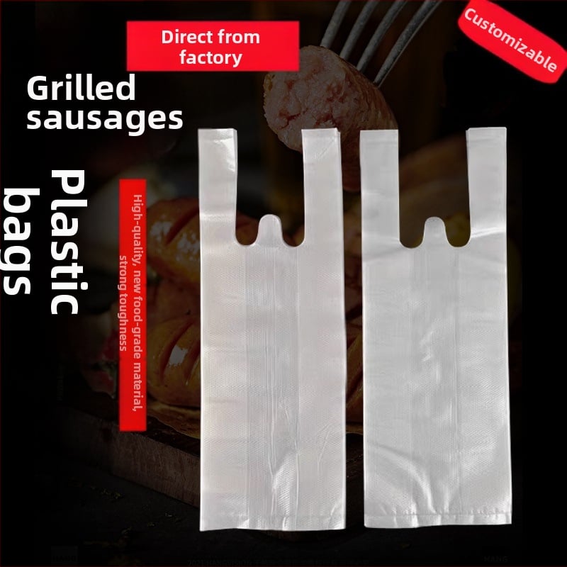 Plastmasinė pakuotė keptoms dešroms – take-away įpakavimui, dviejų sluoksnių storis 3-ply arba 4-ply, dienos gamyba 20, kilmės vieta: Anqing, Anhui