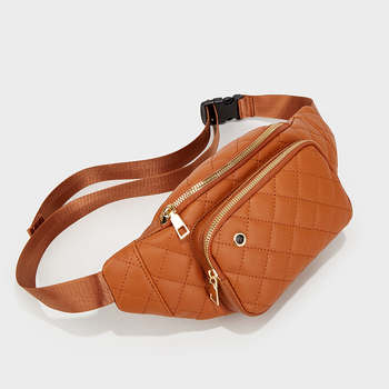 Női chest bag — PU bőr — Tavasz 2025 — bélés: szintetikus bőr