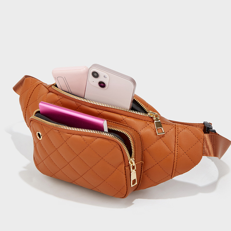 Női chest bag — PU bőr — Tavasz 2025 — bélés: szintetikus bőr