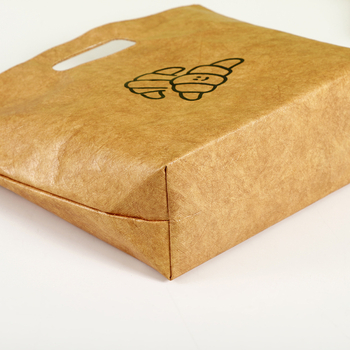 Perforirana Dupont papirnata torba za kupovinu sa spot tiskom, prilagođljiva za korporativne i školske potrebe, s logotipom