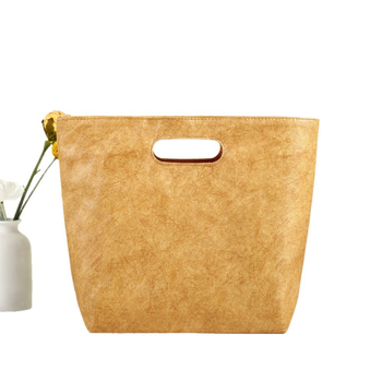 Perforirana Dupont papirnata torba za kupovinu sa spot tiskom, prilagođljiva za korporativne i školske potrebe, s logotipom