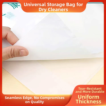 Plastikiniai maišeliai drabužių valymui, drabužių įpakavimui, dvigubo storio 6 silk, kilmė: Shandong, Kinija