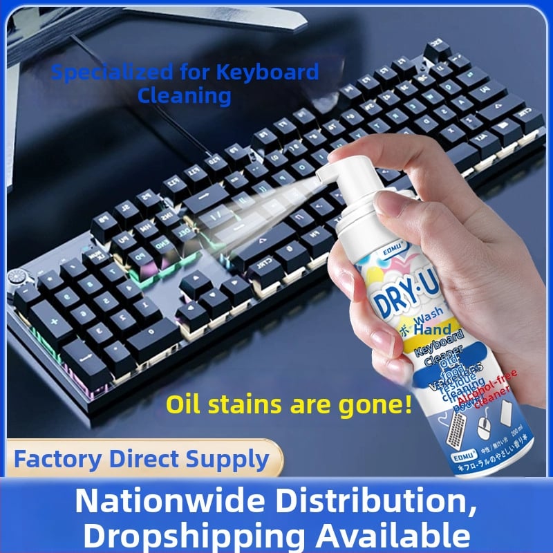 Klaviatuuri ja ekraani puhastusvahend – mitmeotstarbeline puhastusvahend klaviatuuridele, telefonidele ja hiirtele; 200 ml, karp 75 tükki; sügavpuhastus, rasvakile eemaldamine, turvaline koostis