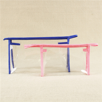 PVC prozirna vrećica sa zatvaračem za kozmetiku, personaliziran logo, kompozitni proces, omjer materijala 1:1, Xin Ye brend