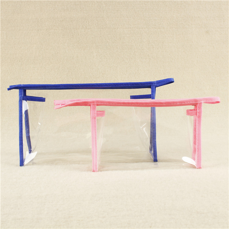 PVC prozirna vrećica sa zatvaračem za kozmetiku, personaliziran logo, kompozitni proces, omjer materijala 1:1, Xin Ye brend