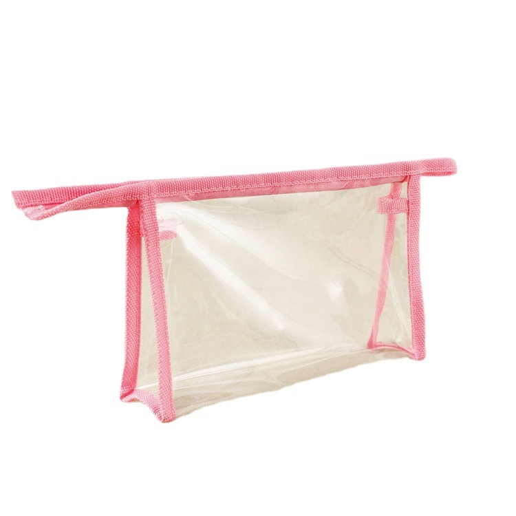 PVC prozirna vrećica sa zatvaračem za kozmetiku, personaliziran logo, kompozitni proces, omjer materijala 1:1, Xin Ye brend