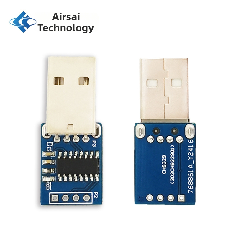 LC CH9329 modulis: seriālais ports uz USB HID tastatūru un peli