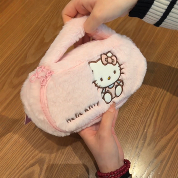 Kamera torba zaštitni pokrov, stil ručne torbe, motiv Hello Kitty sa svilenim cvjetovima, uzorak 69850, proljeće 2025, unisex