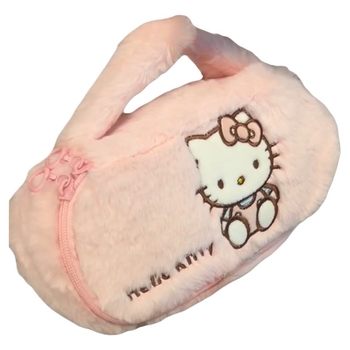 Kamera torba zaštitni pokrov, stil ručne torbe, motiv Hello Kitty sa svilenim cvjetovima, uzorak 69850, proljeće 2025, unisex