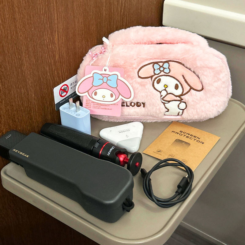 Kamera torba zaštitni pokrov, stil ručne torbe, motiv Hello Kitty sa svilenim cvjetovima, uzorak 69850, proljeće 2025, unisex