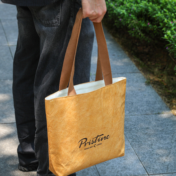 Dupont papirnata torba za rame - periva, UV tisak, logotip otisnut