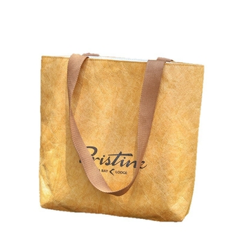 Dupont papirnata torba za rame - periva, UV tisak, logotip otisnut