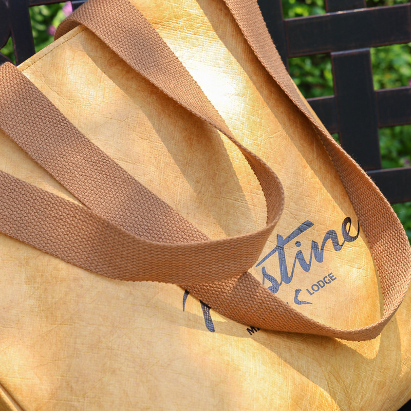 Dupont papirnata torba za rame - periva, UV tisak, logotip otisnut