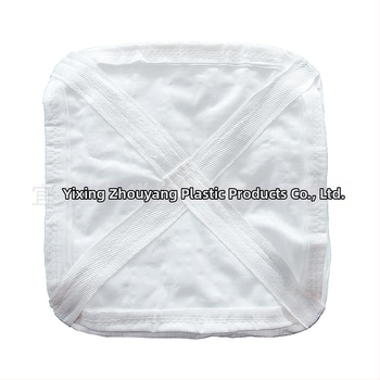 Kompozītā PP auduma soma, 1 000 kg slodze, krāsu druka, plastmasas materiāls, zīmols Zhouyang