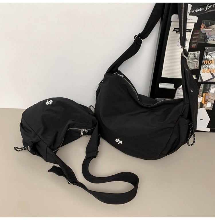 Unisex torba preko ramena od najlona, velika kapaciteta, poliester podstava, kompatibilna s 10-inčnim prijenosnim računalom