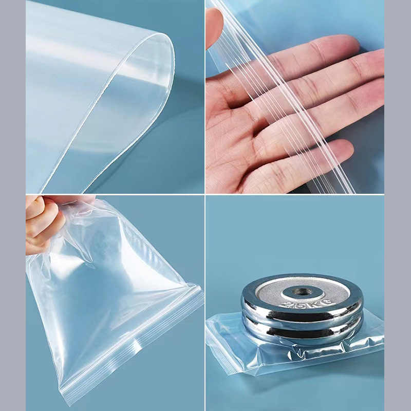 Kvadratne vrećice sa samouzavaranjem, novi materijal, opća namjena pakiranja, duljina zatvaranja 1,5–2 cm, marka Lishimao