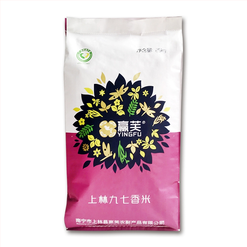 Plastična tkanana vrećica za hranu s prilagodljivim ispisom i mogućnošću loga; prilagodljiv materijal i nosivost