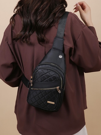 Najlon torba za pojas sa zatvaračem i džepom za telefon, unutarnja džep s panelom, jesen 2025