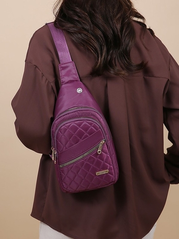 Najlon torba za pojas sa zatvaračem i džepom za telefon, unutarnja džep s panelom, jesen 2025