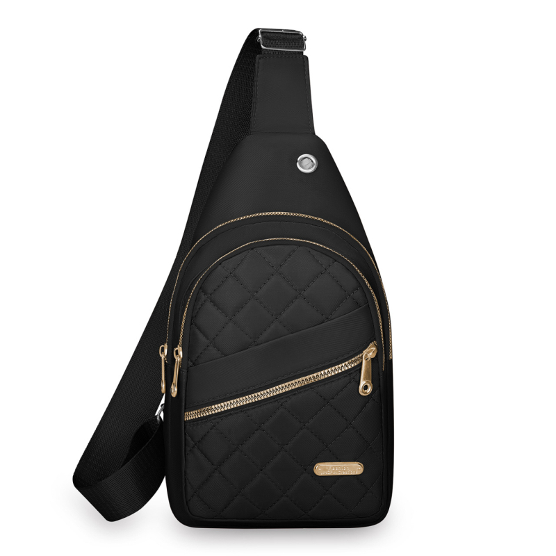 Najlon torba za pojas sa zatvaračem i džepom za telefon, unutarnja džep s panelom, jesen 2025