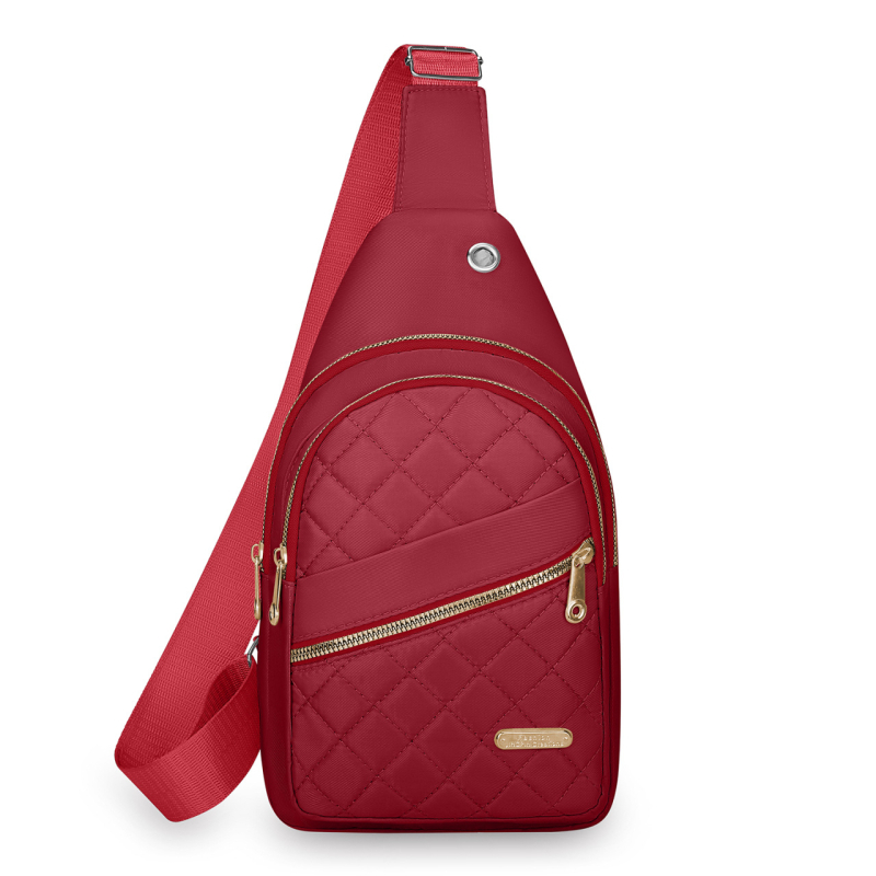 Najlon torba za pojas sa zatvaračem i džepom za telefon, unutarnja džep s panelom, jesen 2025