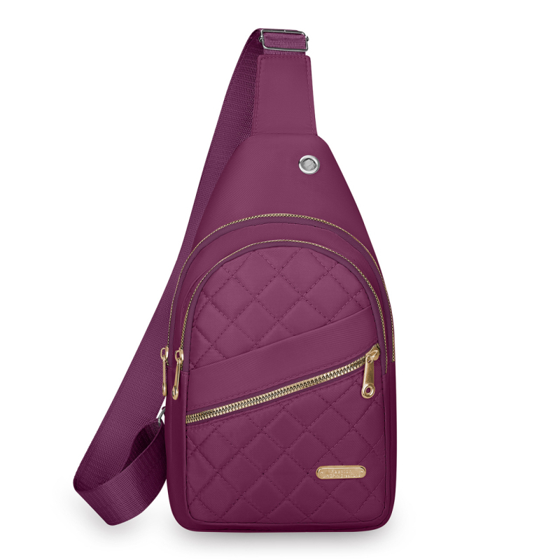 Najlon torba za pojas sa zatvaračem i džepom za telefon, unutarnja džep s panelom, jesen 2025