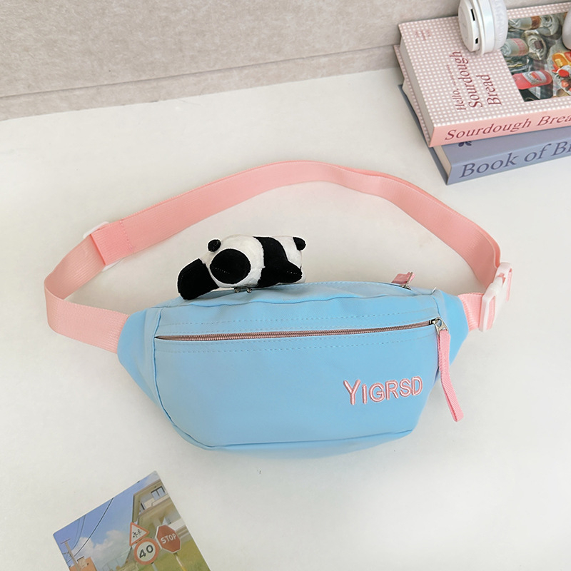 Najlon torbica za struk, unisex, minimalistički japanski stil, svakodnevna crossbody torba