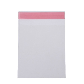 OPP polipropilenska samouzlika vrećica s otiskom logotipa, 100% novi materijal, toplo rezanje, ravni nož i nož s oblikom cvijeta, namijenjeno pakiranju nakita, odjeće, igračaka i svakodnevnih potrepština