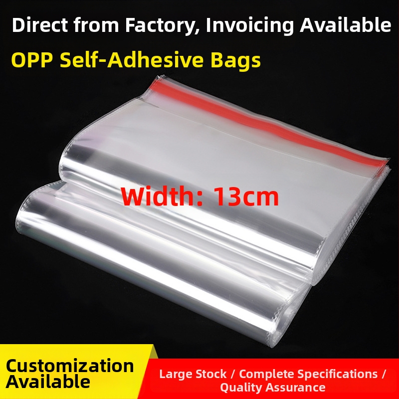 OPP lipnus maišelis su logotipo spausdinimu, 100% nauja medžiaga, karšto pjovimo, plokščio peilio ir gėlių peilio apdirbimas, skirtas įpakavimui juvelyrikai, drabužiams, žaislams ir kasdieniams reikmenims