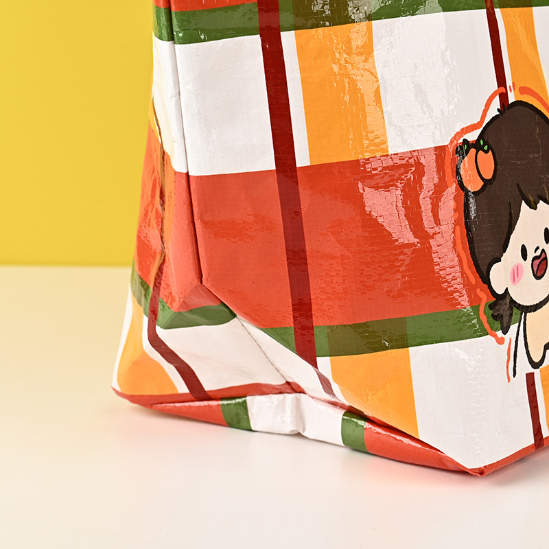 Ručna torba od plastične pletene mreže – nosivost 50; pogodna za odjeću i kozmetiku; opće pakiranje