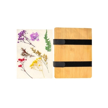 Set ploča reljefa s tipkom trake – cjeloviti paket alata za suho cvijeće, uključuje papir za postavljanje i apsorpcijsku ploču, u kutiji