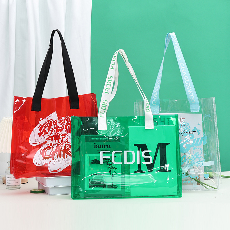 Prozirna PVC torbica s dvostrukim slojem, Tonghong branda, suvenir darovna torba