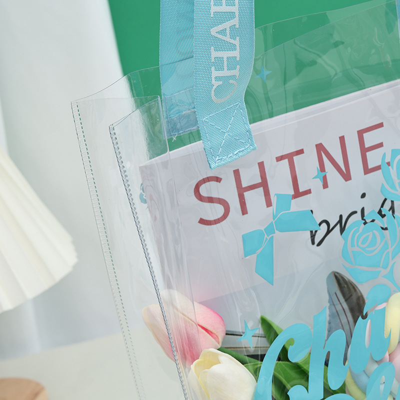 Prozirna PVC torbica s dvostrukim slojem, Tonghong branda, suvenir darovna torba