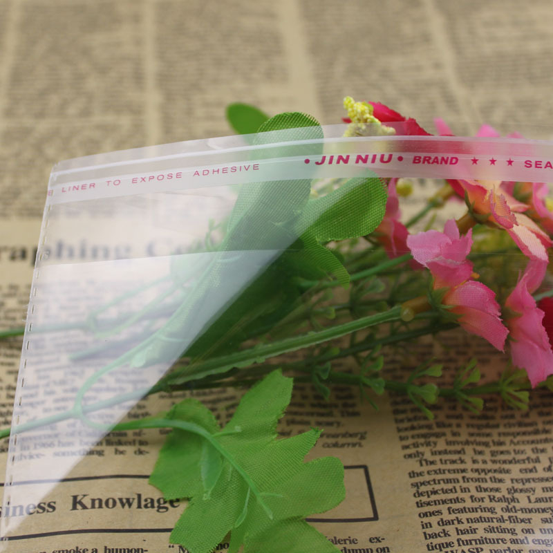 OPP samoljepljiva vrećica za pakiranje, prozirna plastika, visoka prozirnost, samoljepljivo zatvaranje, za odjeću, nakit, dodatke, igračke i uredske potrepštine