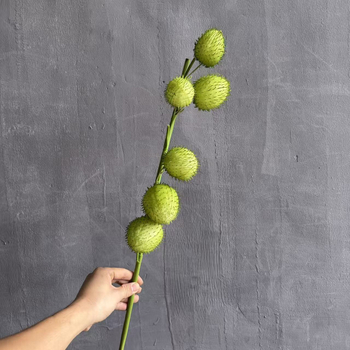 Τεχνητά φρούτα διακόσμησης – υφή βαμβακό-ζαχαρωτού, χειροποίητα, υλικό: μαλακό κόλλα (6 τεμάχια; ποικιλία βαμβακό-ζαχαρωτό; κατάλληλα για γάμους, εξωτερικούς χώρους, φωτογραφικά αξεσουάρ, οικιακή διακόσμηση)