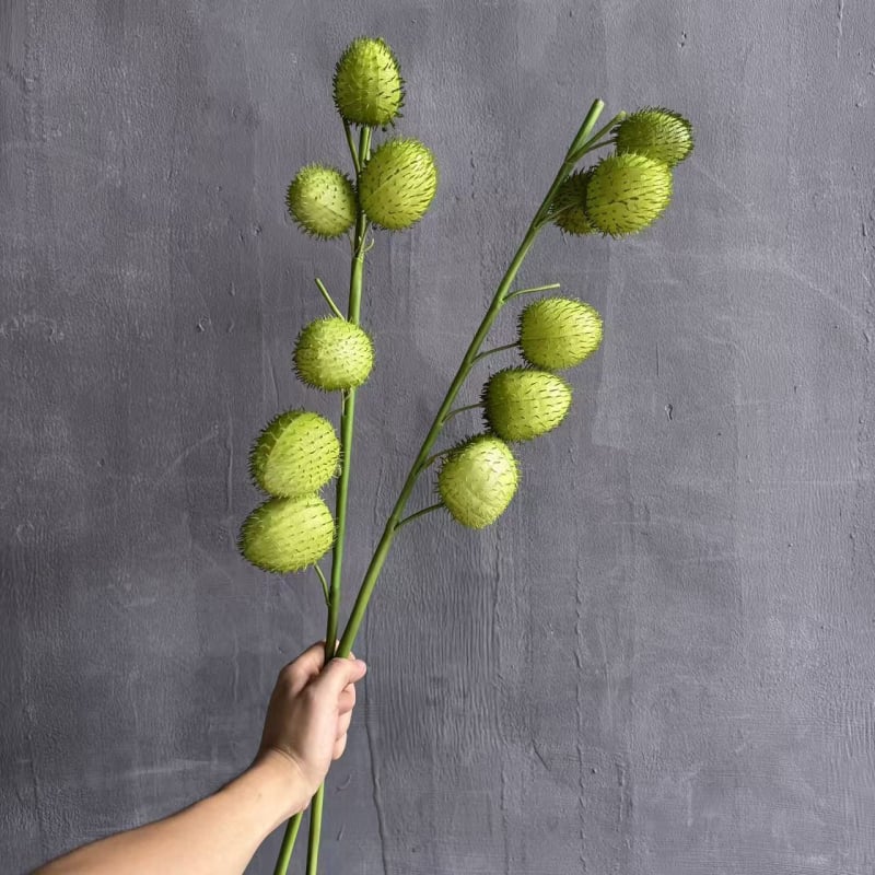 Τεχνητά φρούτα διακόσμησης – υφή βαμβακό-ζαχαρωτού, χειροποίητα, υλικό: μαλακό κόλλα (6 τεμάχια; ποικιλία βαμβακό-ζαχαρωτό; κατάλληλα για γάμους, εξωτερικούς χώρους, φωτογραφικά αξεσουάρ, οικιακή διακόσμηση)