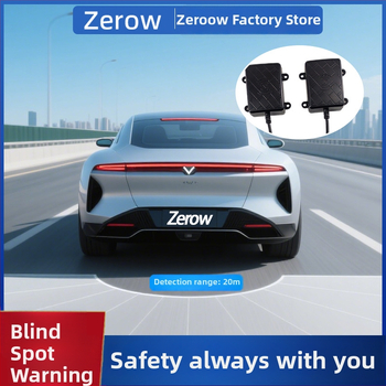 Automobiļu milimetru viļņu radars 24G-V3, BSD aklās zonas uzraudzība, detekcijas diapazons 20 m, joslas maiņas atbalsts un atpakaļgaitas brīdinājums