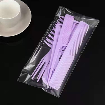 Prozirna samoljepljiva vrećica za pakiranje s tiskom logotipa | Plastični materijal