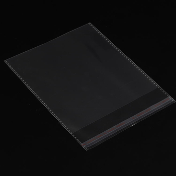 Prozirna samoljepljiva vrećica za pakiranje s tiskom logotipa | Plastični materijal