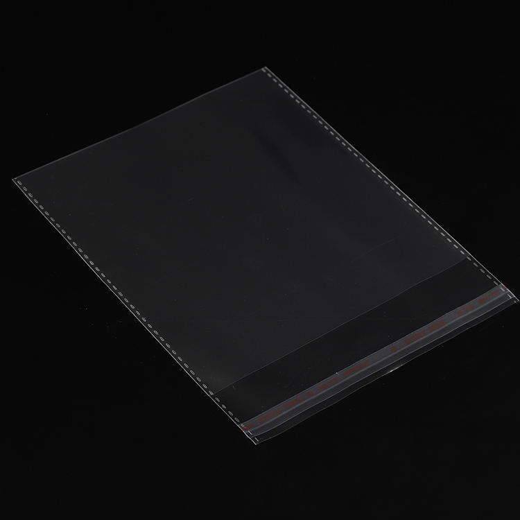 Prozirna samoljepljiva vrećica za pakiranje s tiskom logotipa | Plastični materijal