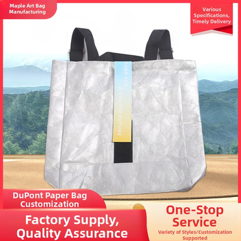 DuPont papīra Tote soma ar UV drukas logotipu, dāvanu soma